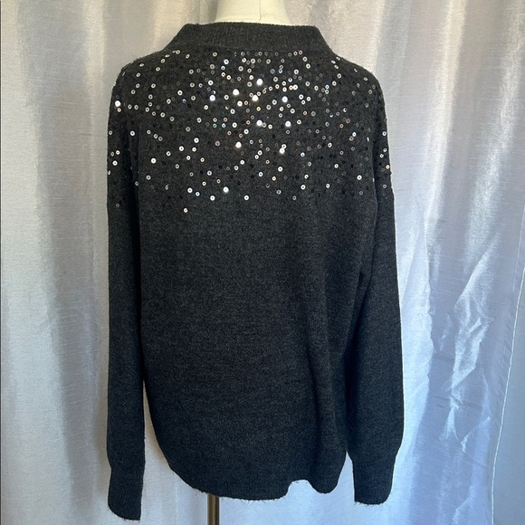 Embellished Sequin Sweater - Picture 6 of 7